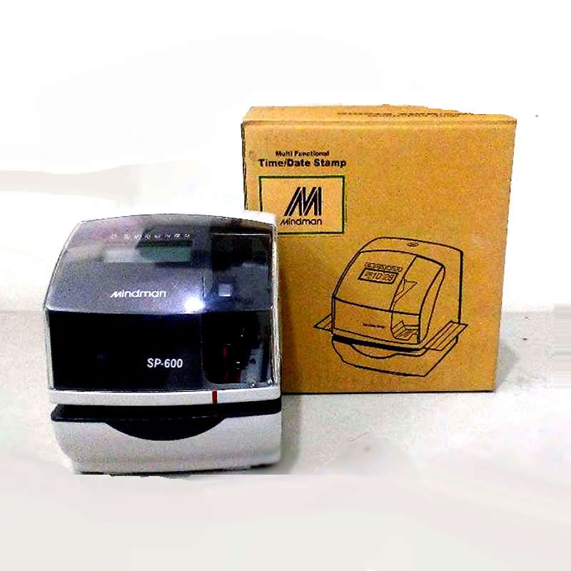 Mindman SP-600 Time Attendance Clocking Machine and Job coster